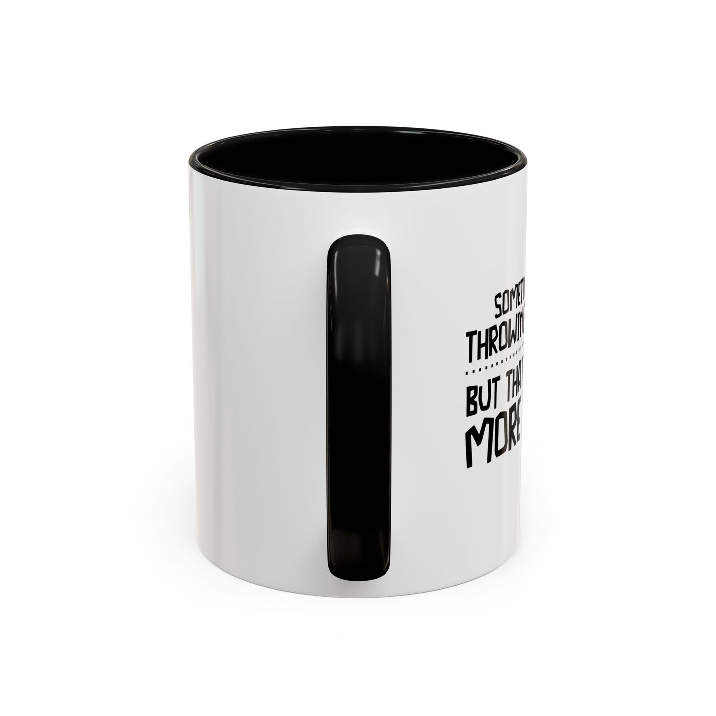 I FEEL LIKE THROWING IN THE TOWEL Accent BiColor Funny Sarcastic Mug