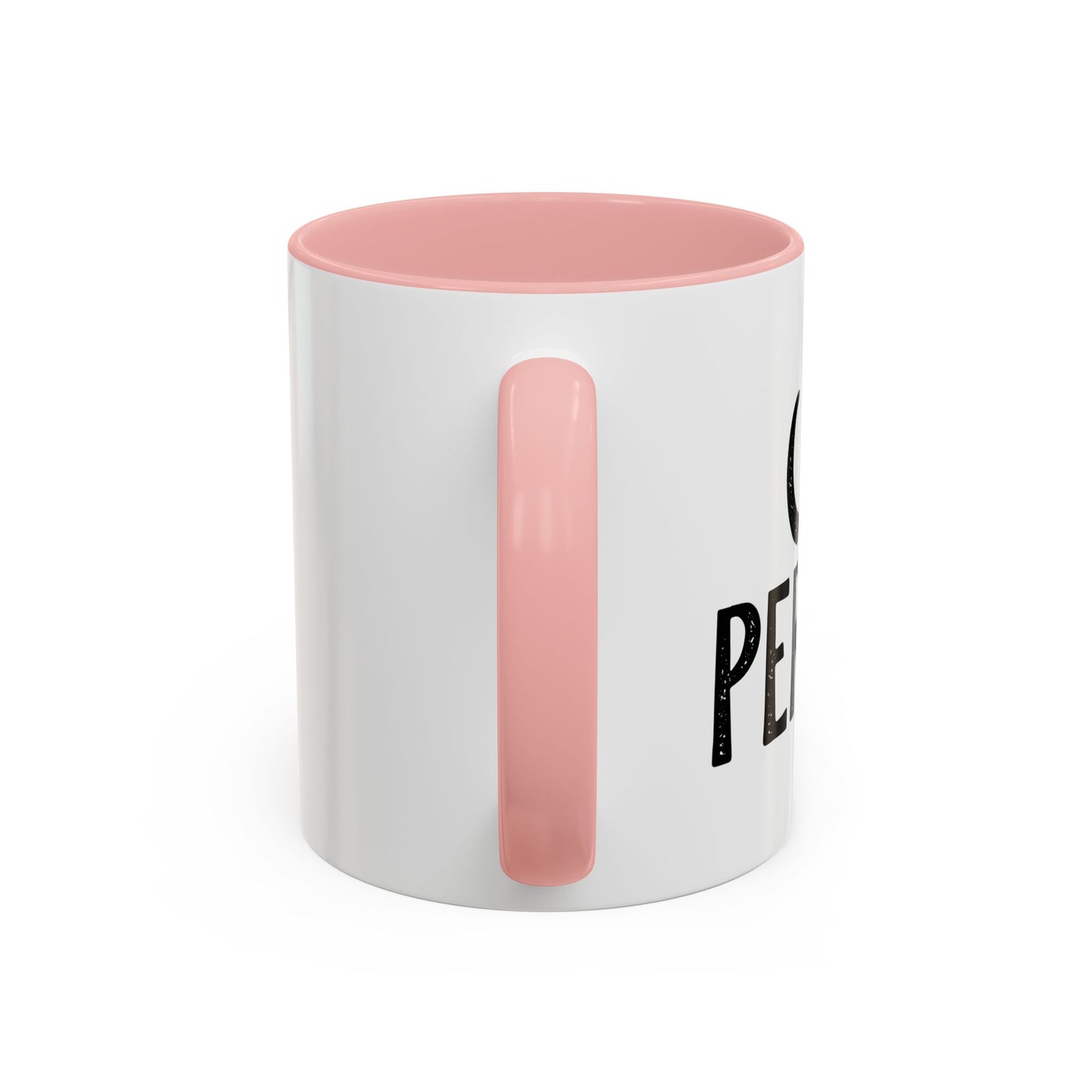 CAT PERSON Accent BiColor Funny Sarcastic Mug