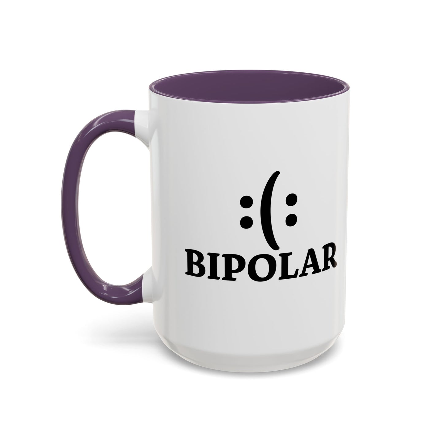 BIPOLAR Accent BiColor Funny Sarcastic Mug