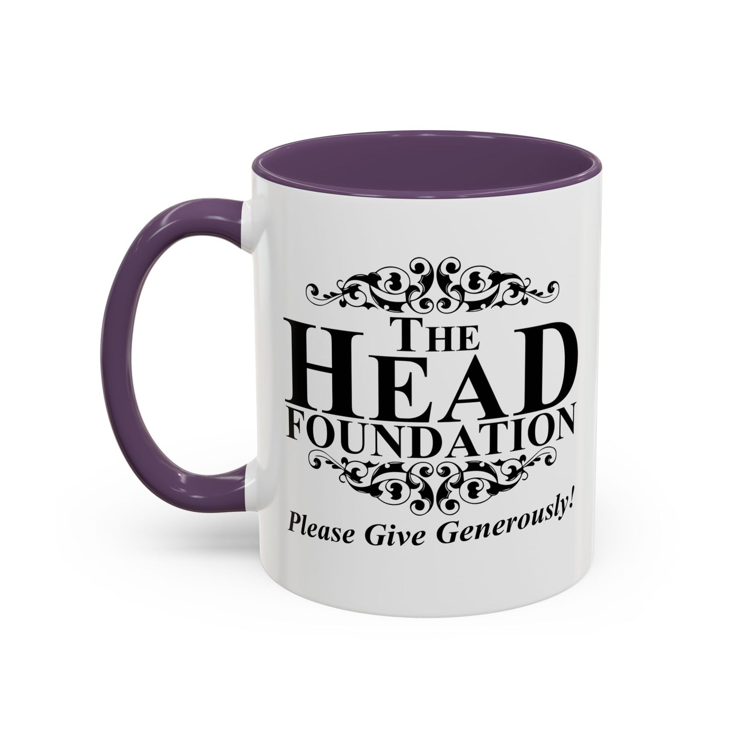 Please Give Generously Accent BiColor Funny Sarcastic Mug