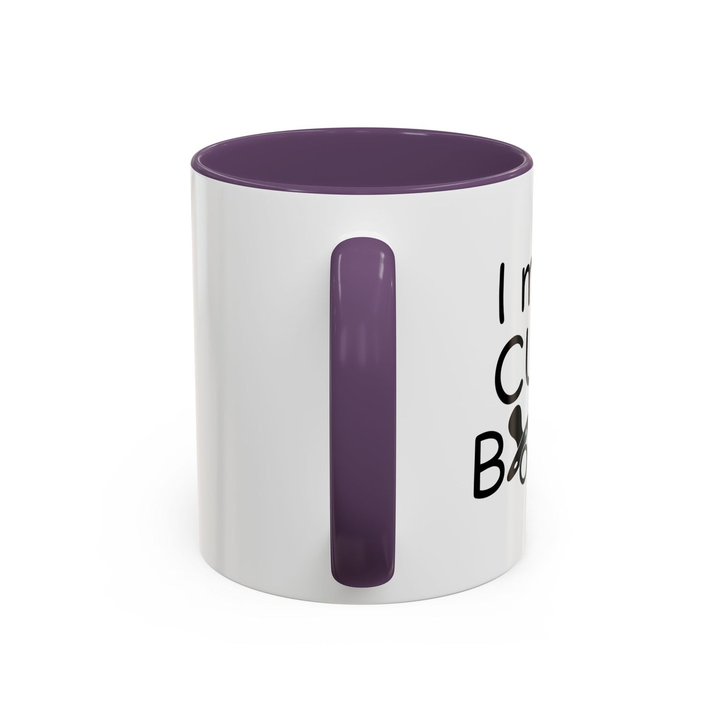 I MAKE CUTE BABIES Accent BiColor Funny Sarcastic Mug