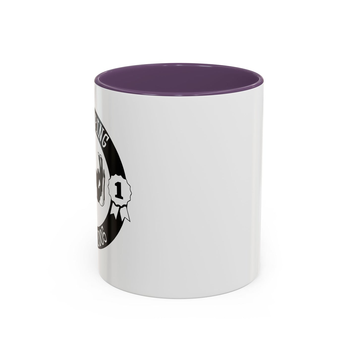 COW TIPPING CHAMP Accent BiColor Funny Sarcastic Mug