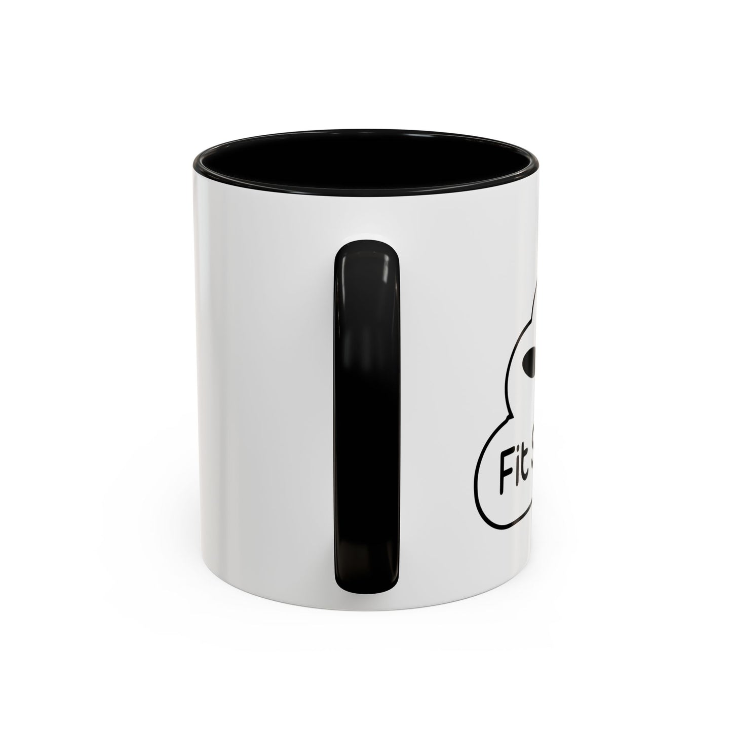 FIT SHACED Accent BiColor Funny Sarcastic Mug