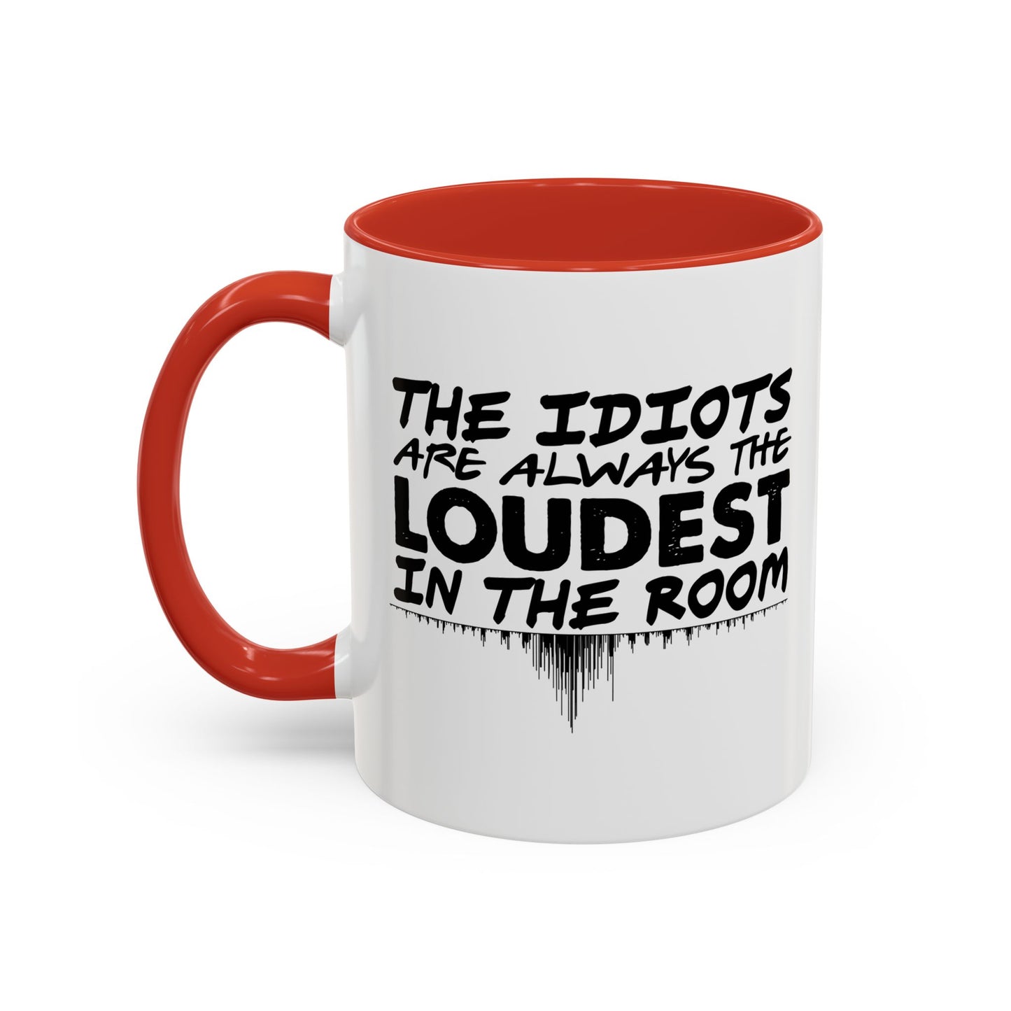 IF IT'S TASTELESS AND INAPPROPRIATE Accent BiColor Funny Sarcastic Mug