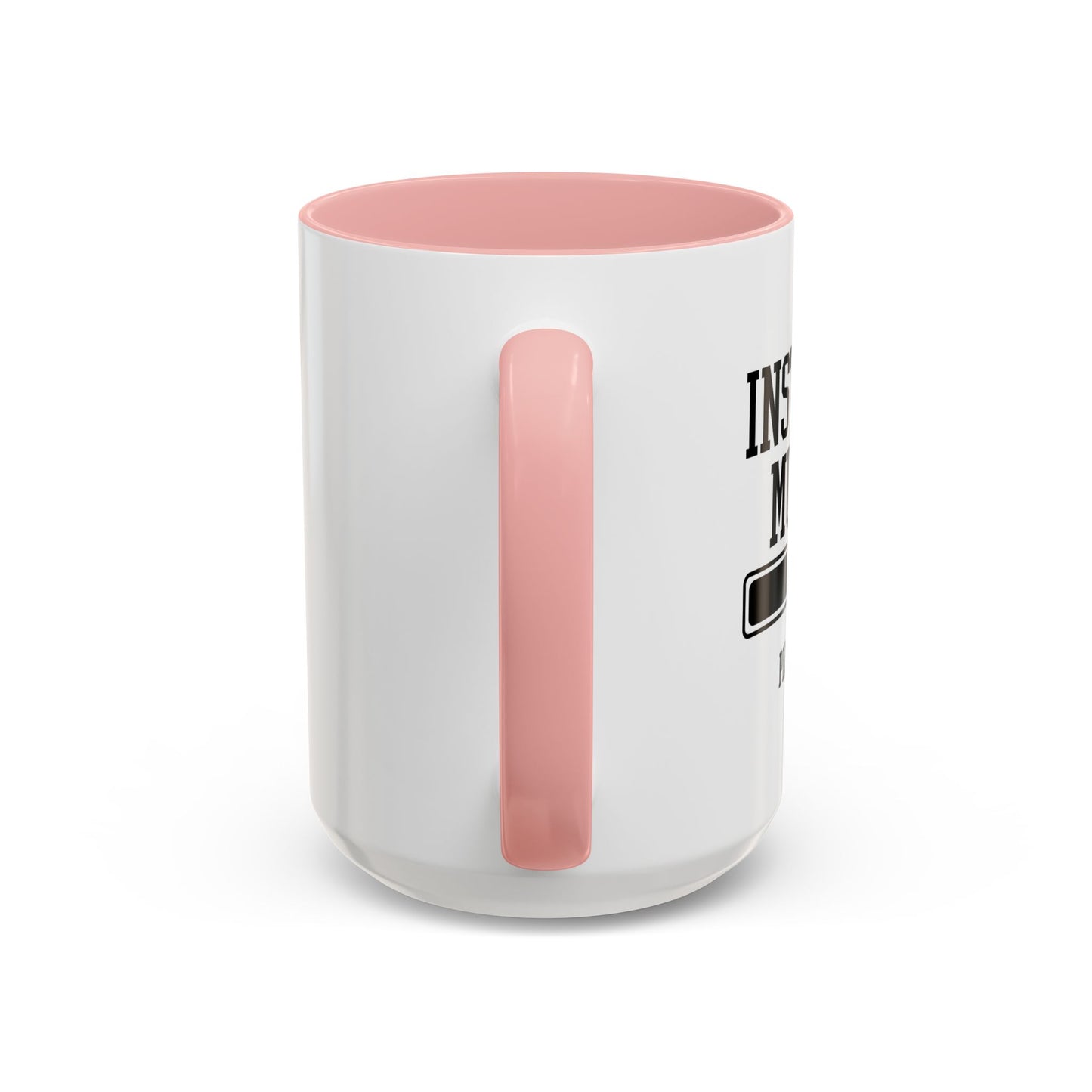 INSTALLING MUSCLES PLEASE WAIT Accent BiColor Funny Sarcastic Mug