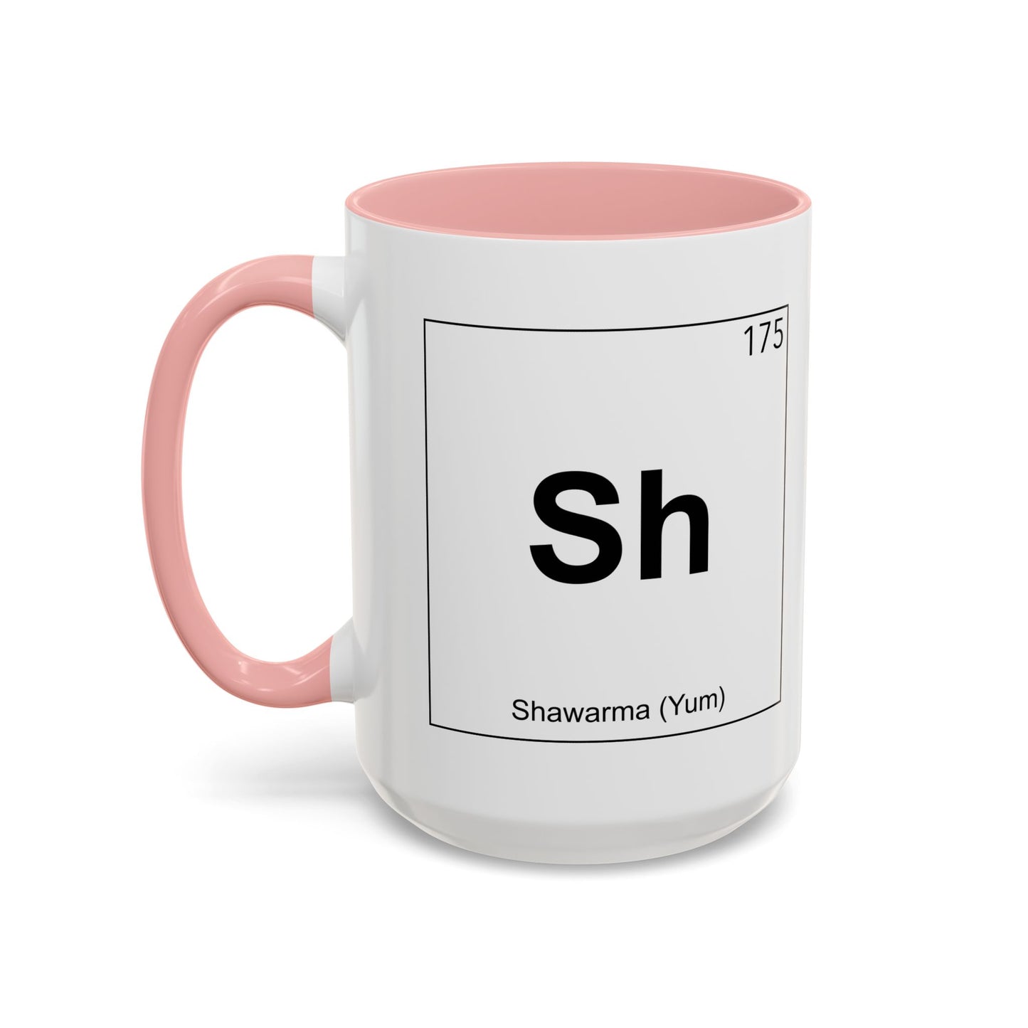 Shawarma YUM Accent BiColor Funny Sarcastic Mug