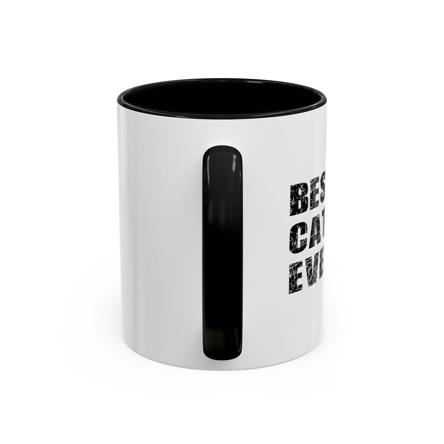 BEST. CAT DAD. EVER. Accent BiColor Mug