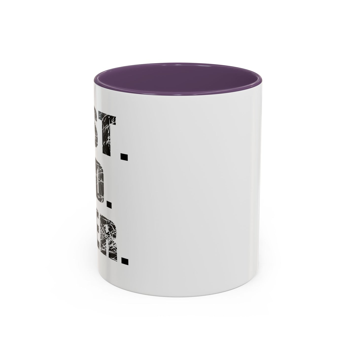 BEST. DAD. EVER. Accent BiColor Funny Sarcastic Mug