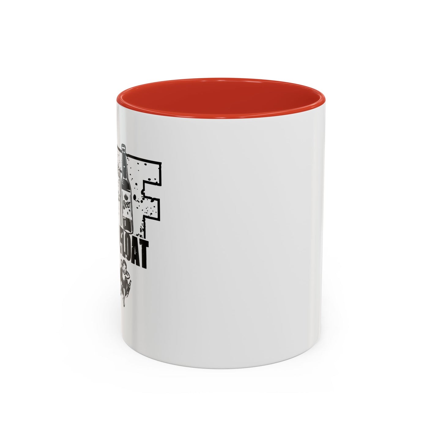 DOWN TO FLOAT Accent BiColor Funny Sarcastic Mug