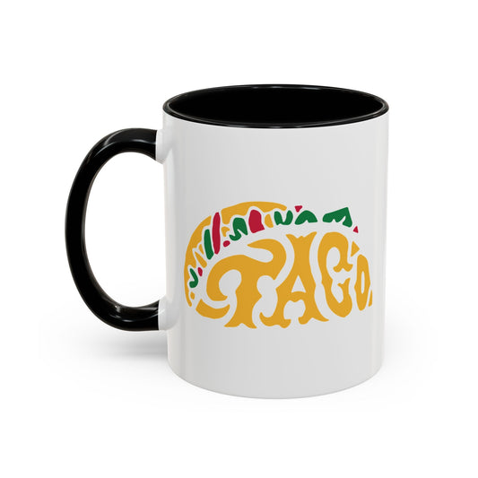 TACO Accent BiColor Funny Sarcastic Mug