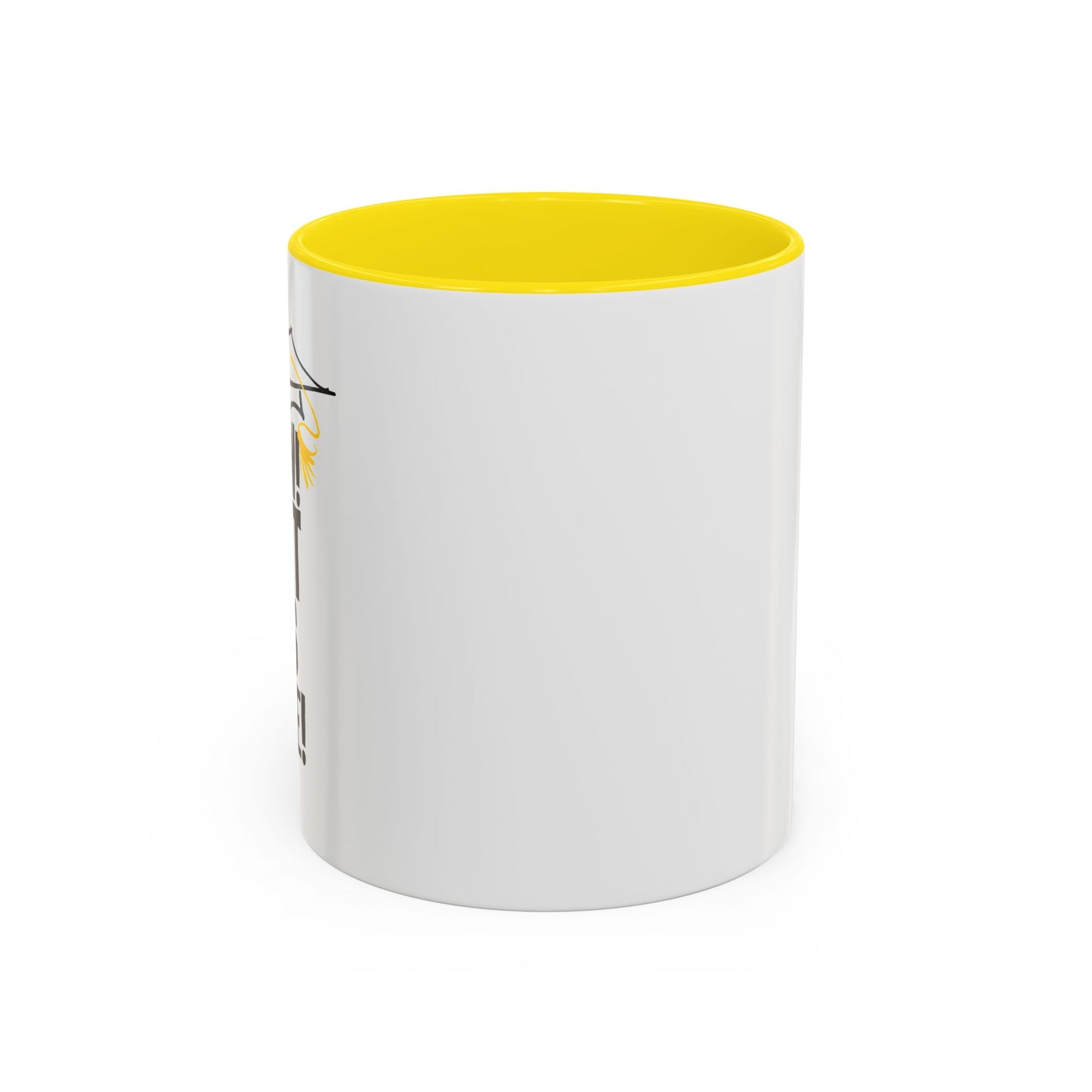 THAT WAS CLOSE! Accent BiColor Funny Sarcastic Mug