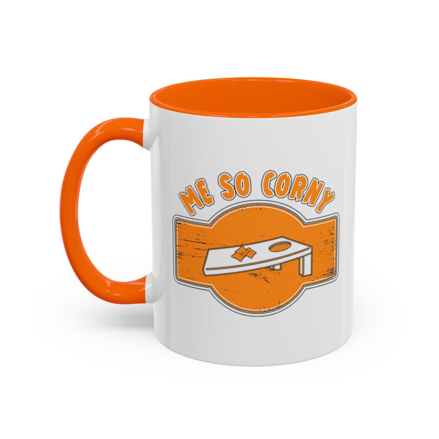 ME SO CORNY Accent BiColor Funny Sarcastic Mug