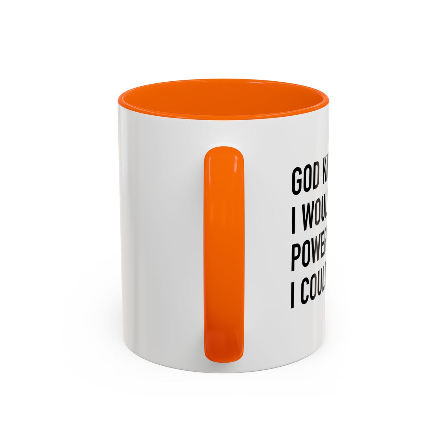 IF I COULD DO MATH Accent BiColor Funny Sarcastic Mug