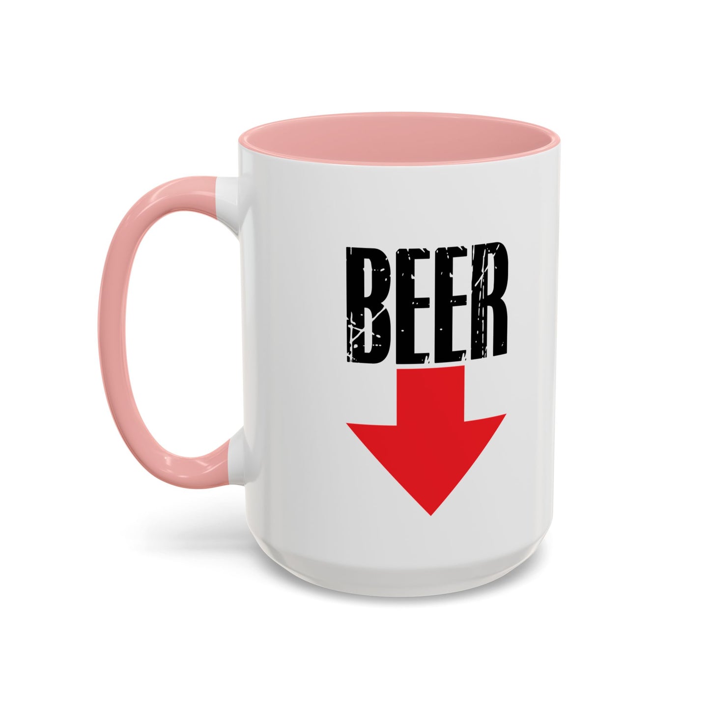 BEER Accent BiColor Funny Sarcastic Mug