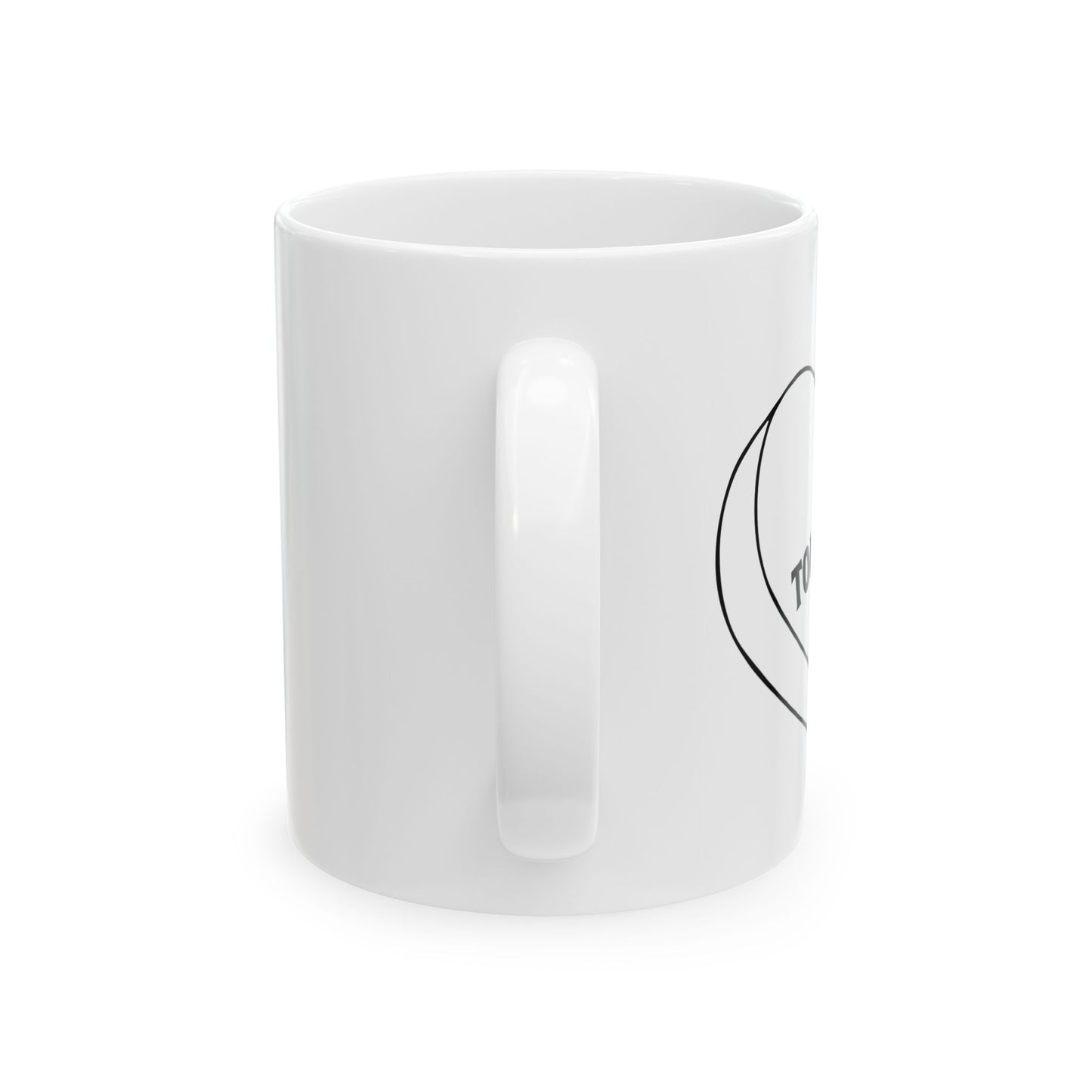 I TOLERATE YOU FUNNY SARCASTIC WHITE MUG