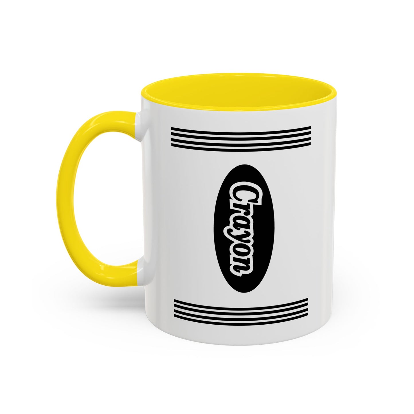 CRAYON Accent BiColor Funny Sarcastic Mug