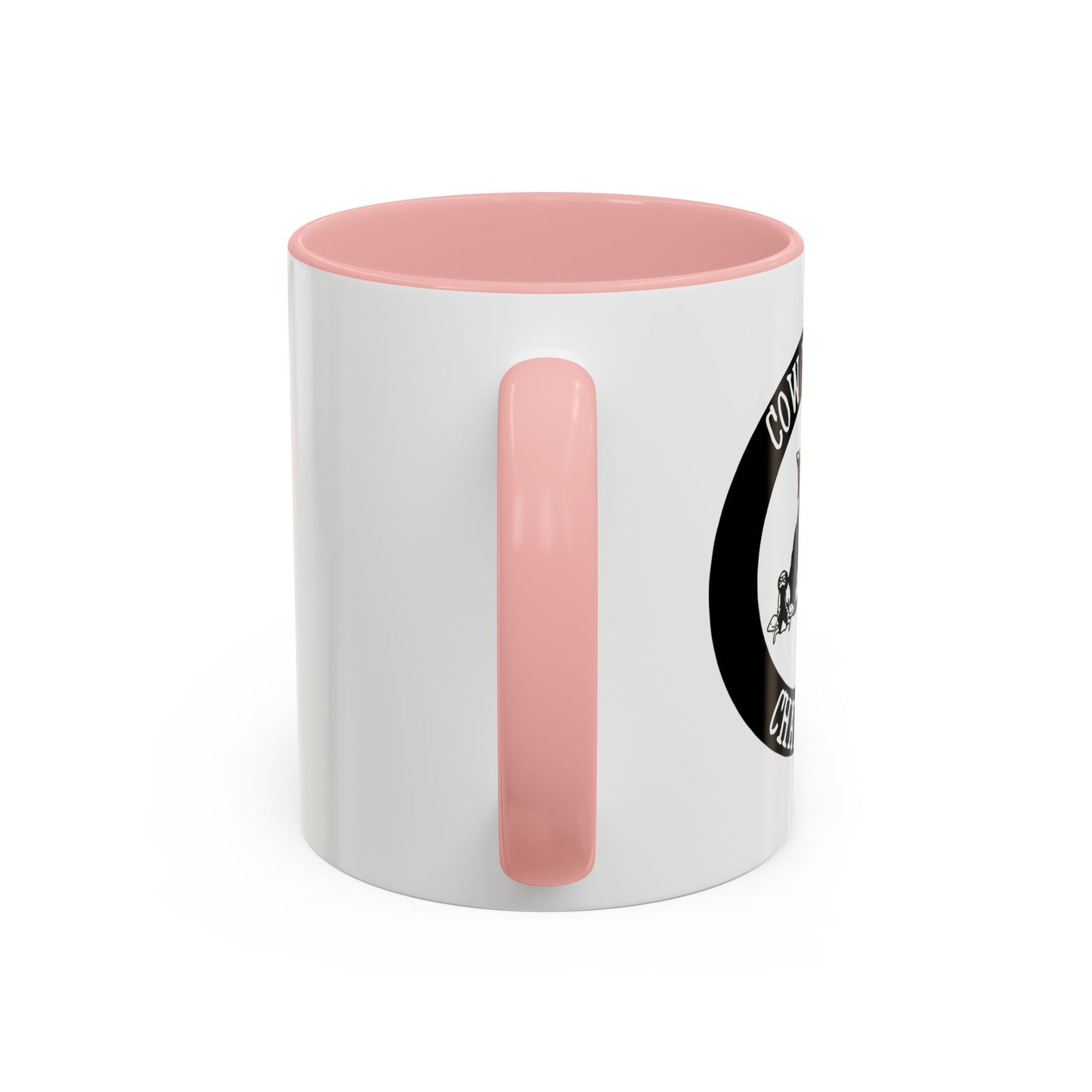 COW TIPPING CHAMP Accent BiColor Funny Sarcastic Mug