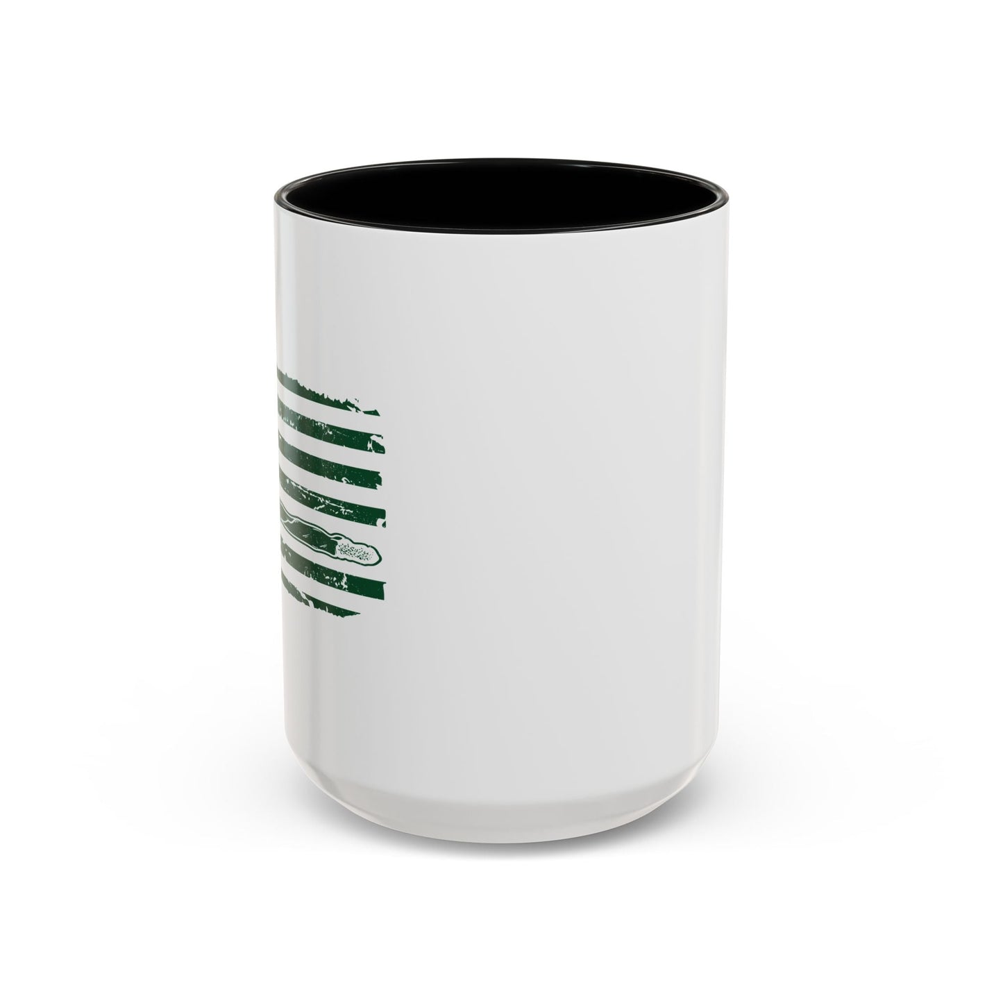 420 FLAG Accent BiColor Funny Sarcastic Mug