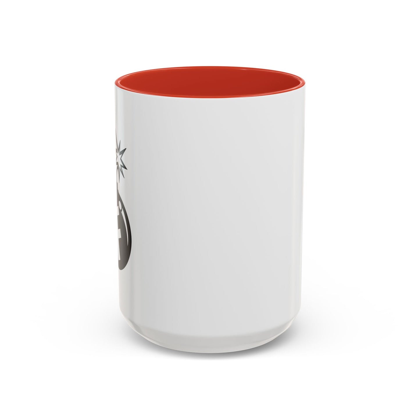 F BOMB Accent BiColor Funny Sarcastic Mug