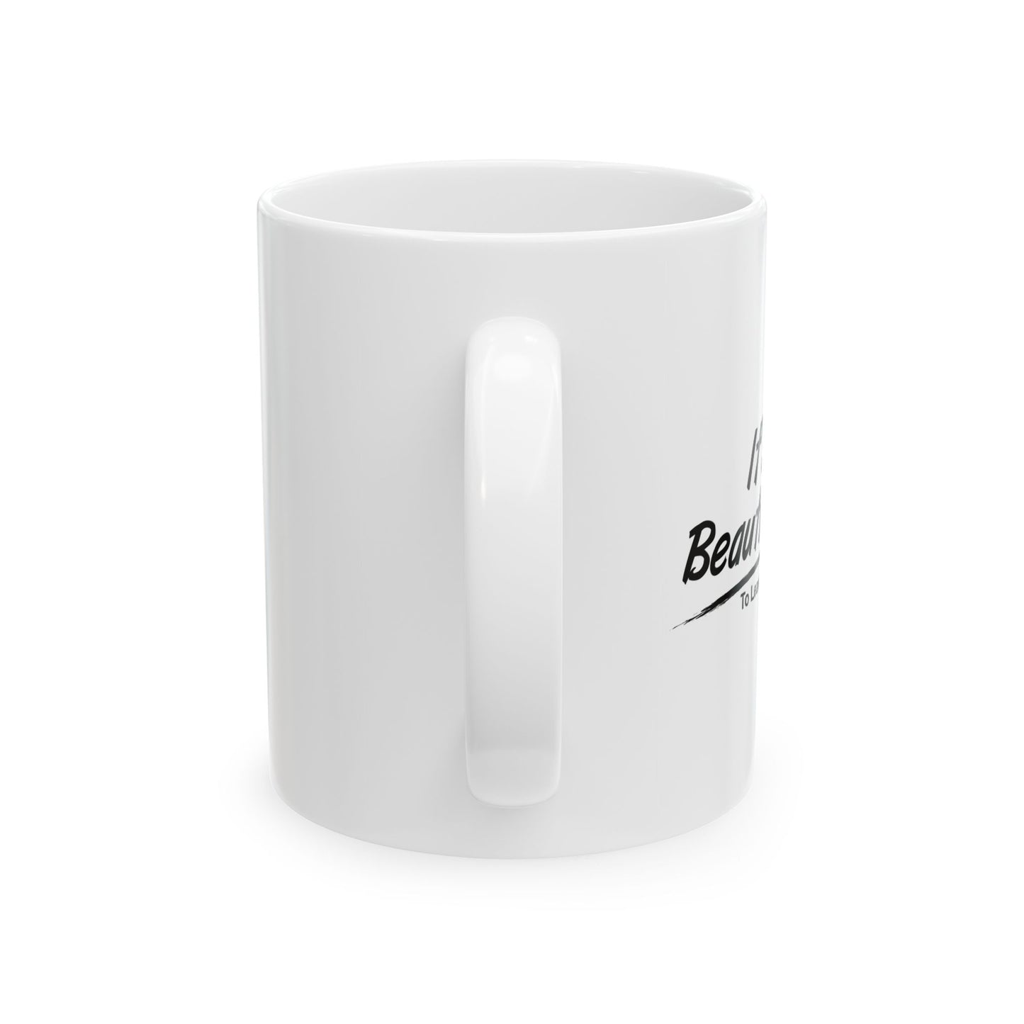 LEAVE ME ALONE FUNNY SARCASTIC WHITE MUG