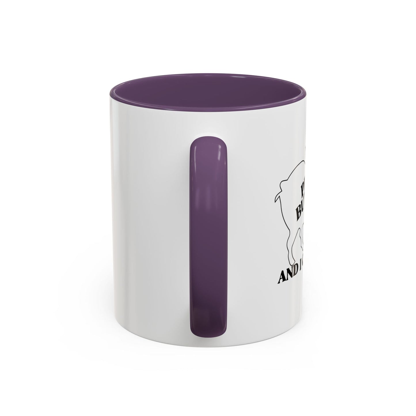 I LIKE PIG BUTTS AND I CANNOT LIE Accent BiColor Funny Sarcastic Mug