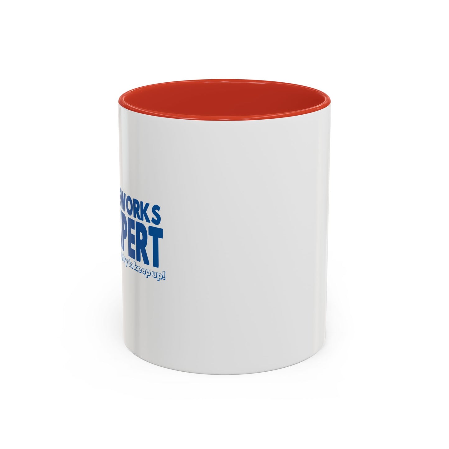 FIREWORKS EXPERT Accent BiColor Funny Sarcastic Mug