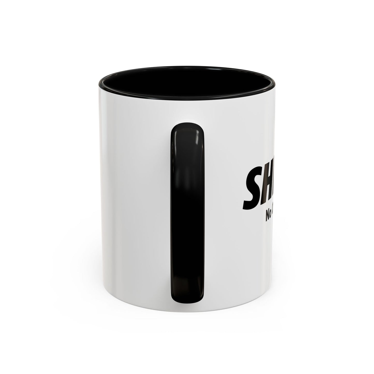 NO ONE CARES Accent BiColor Funny Sarcastic Mug