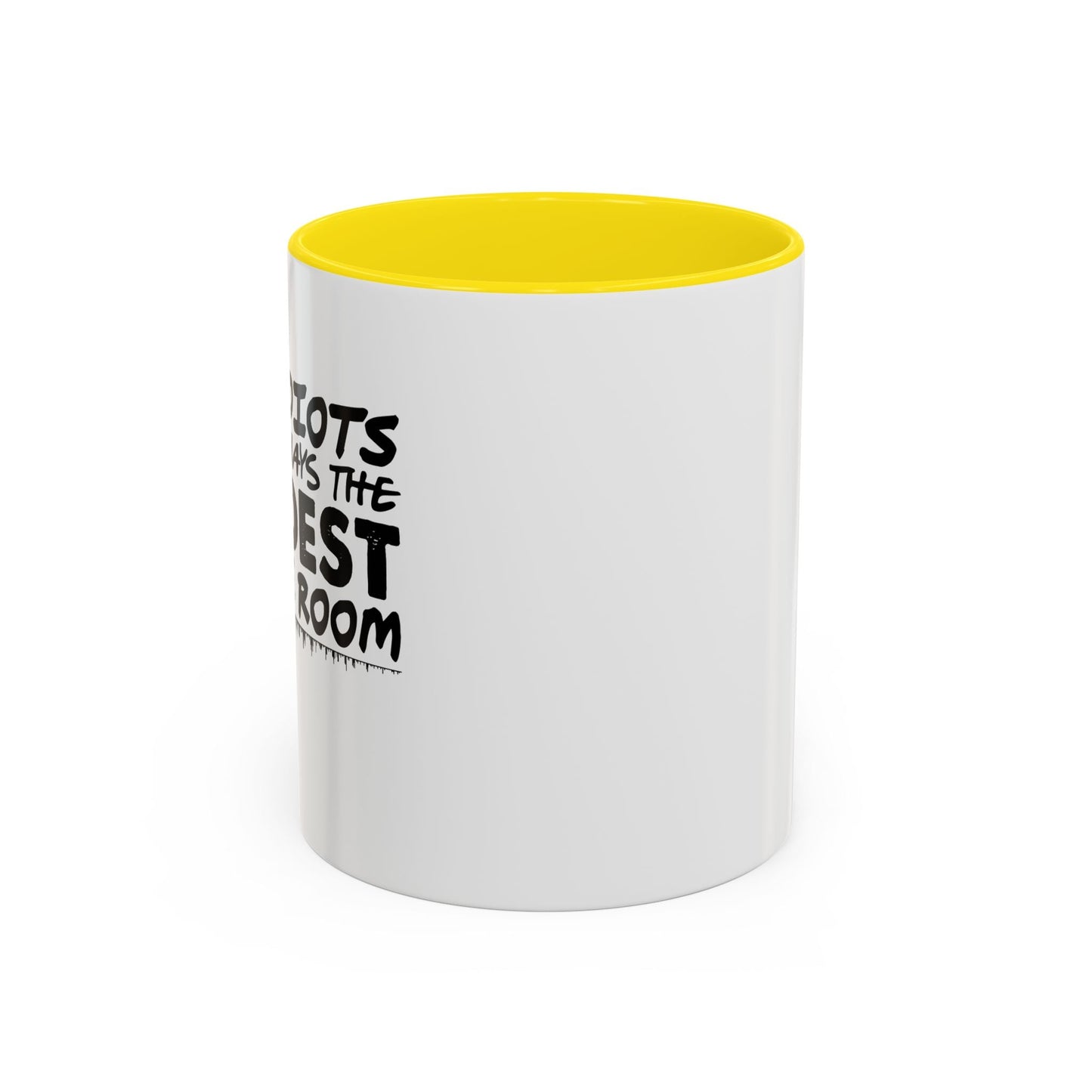 IF IT'S TASTELESS AND INAPPROPRIATE Accent BiColor Funny Sarcastic Mug