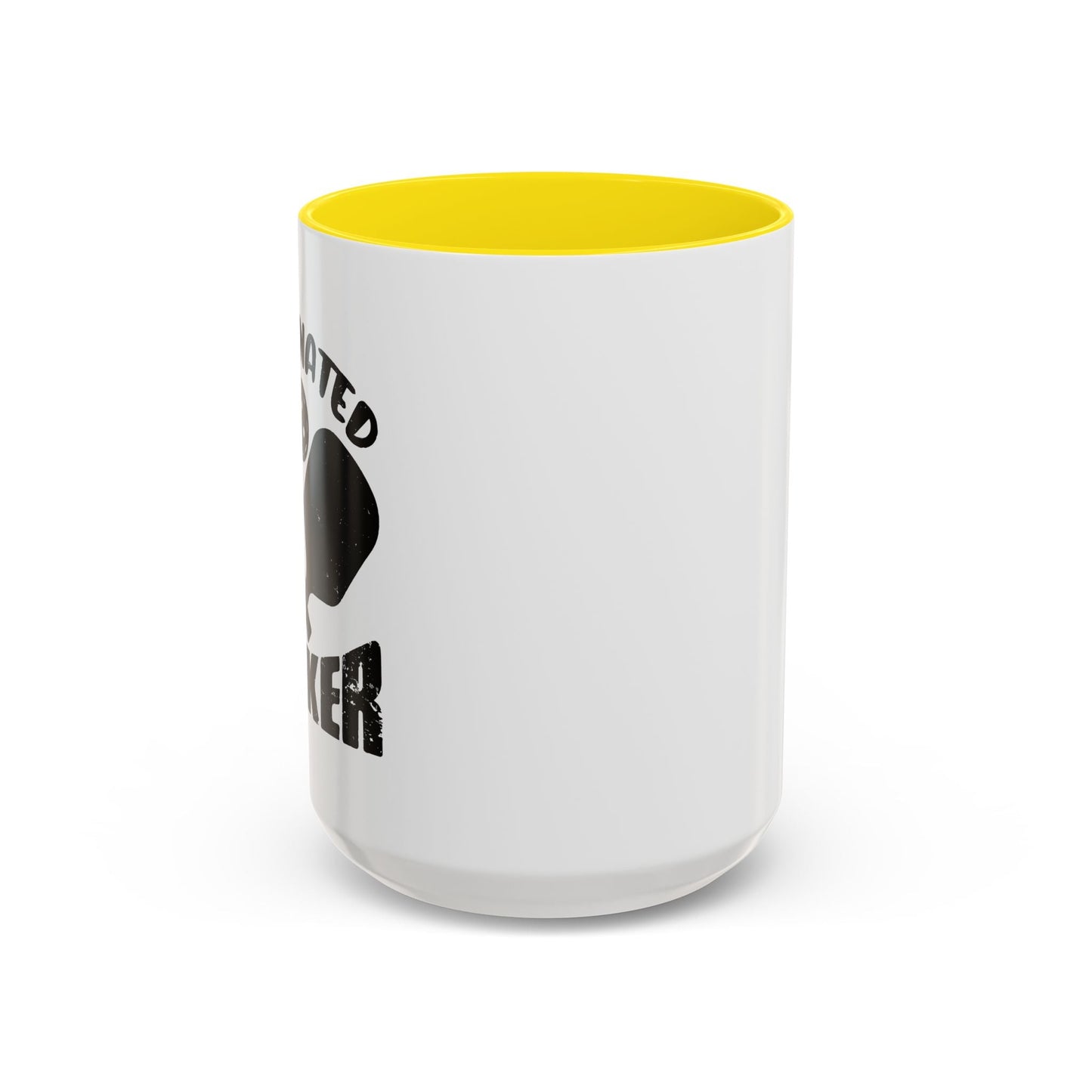 DESIGNATED DRINKER Accent BiColor Funny Sarcastic Mug