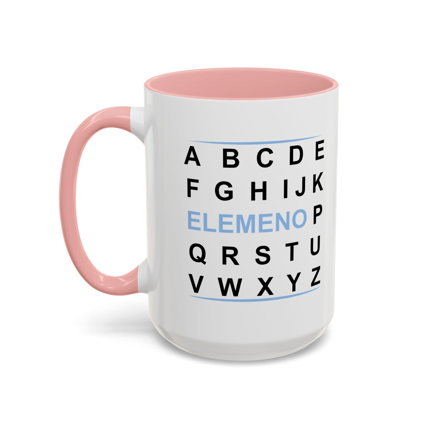 ELEMENO Accent BiColor Funny Sarcastic Mug