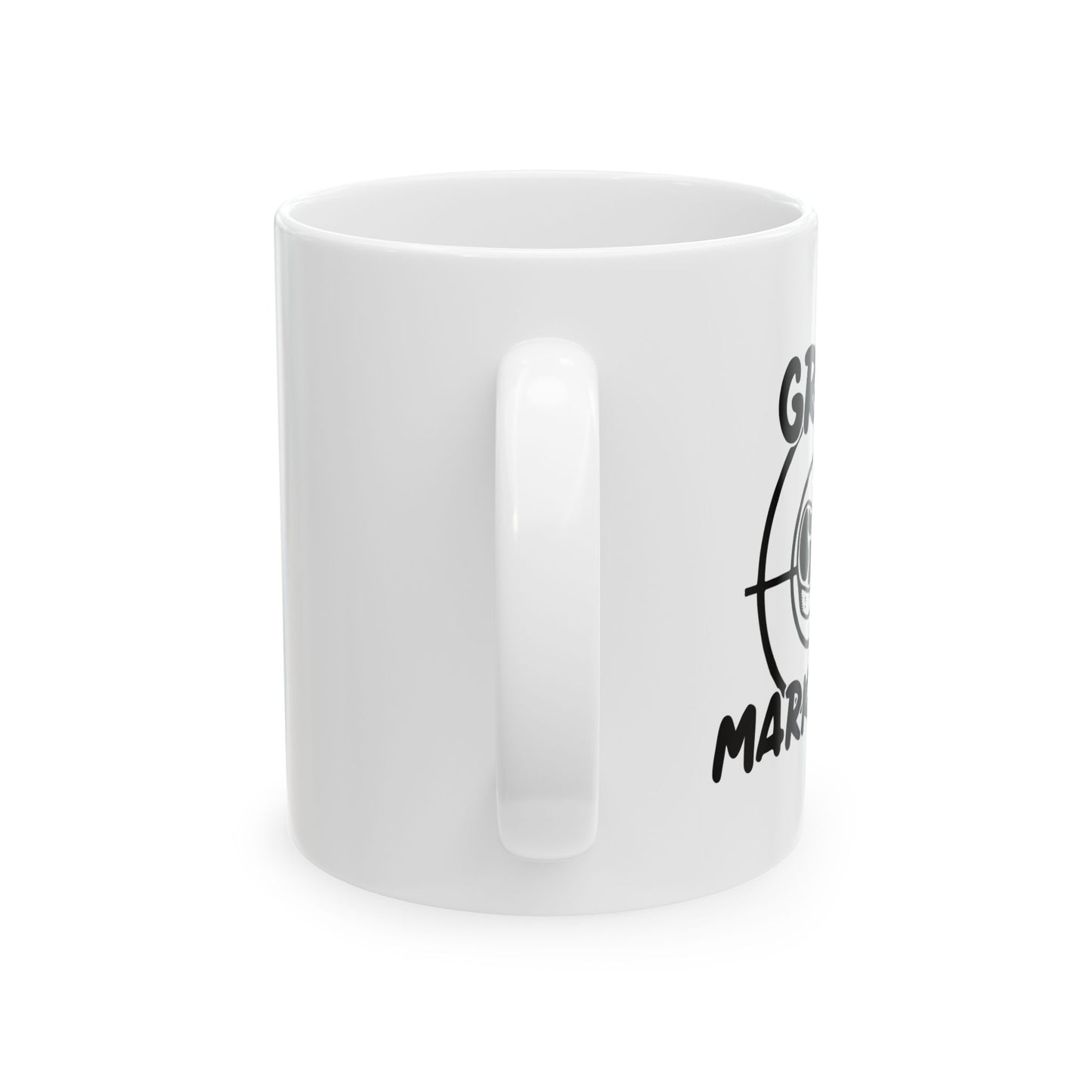 GILL MARKSMEN FUNNY SARCASTIC WHITE MUG