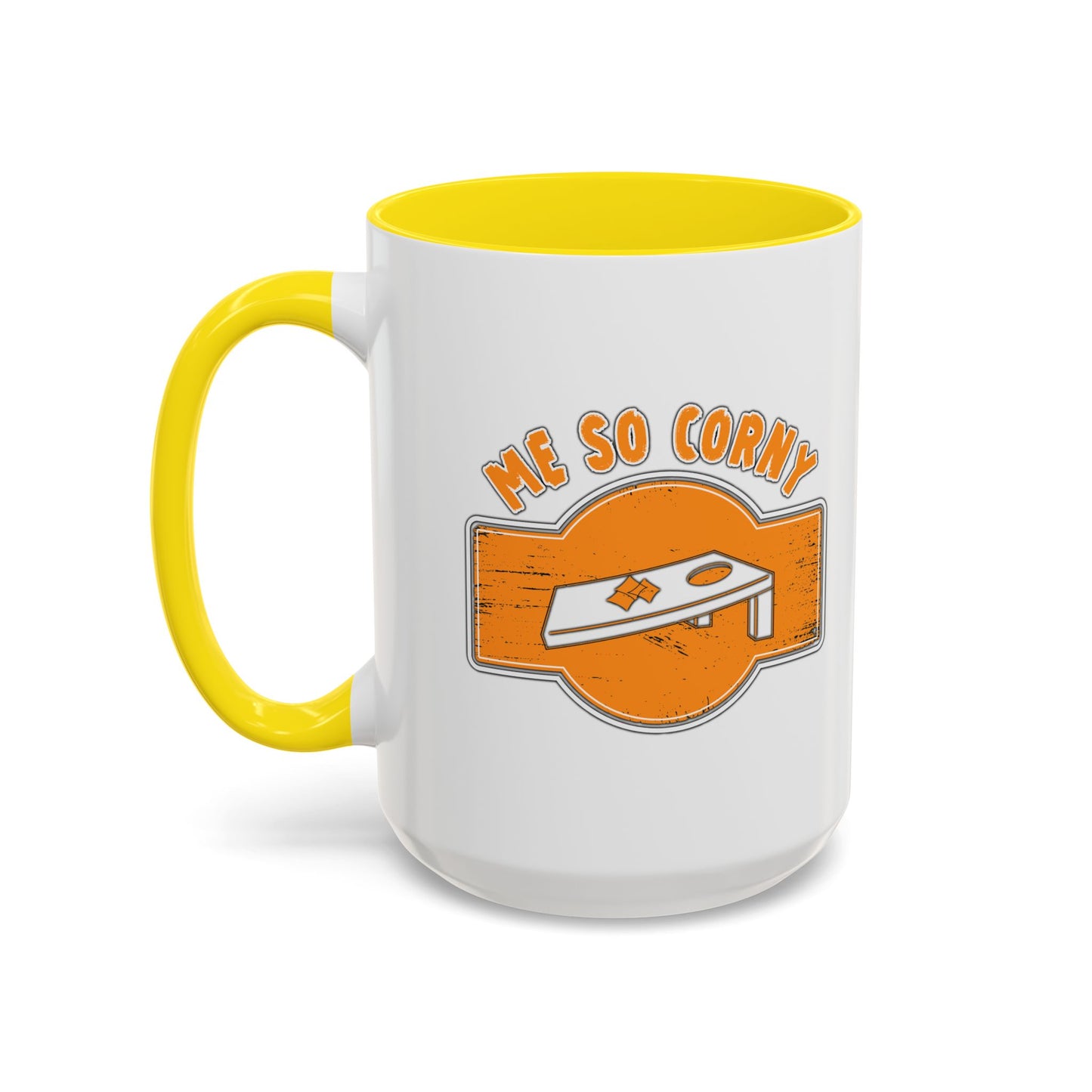 ME SO CORNY Accent BiColor Funny Sarcastic Mug