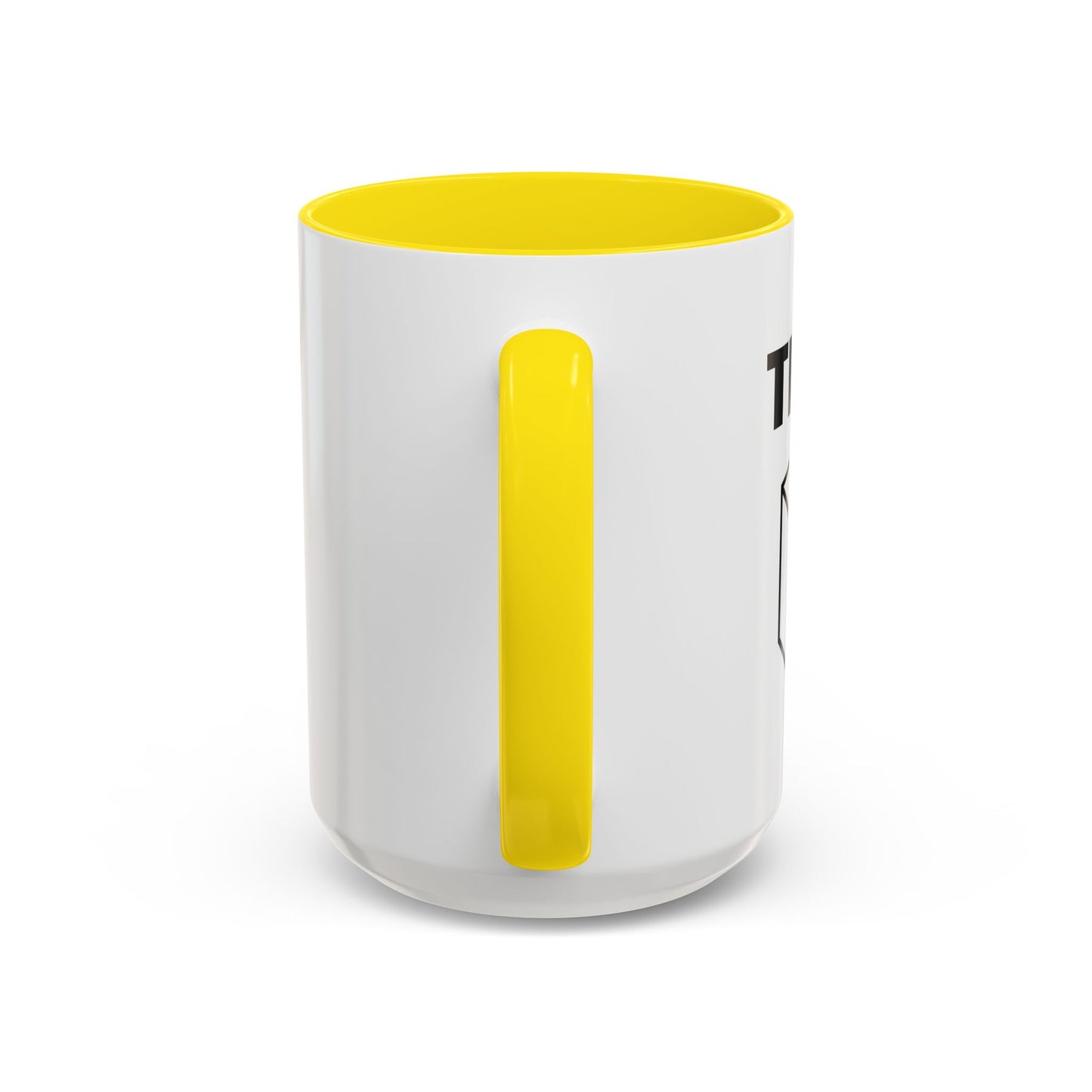 THINK Accent BiColor Funny Sarcastic Mug