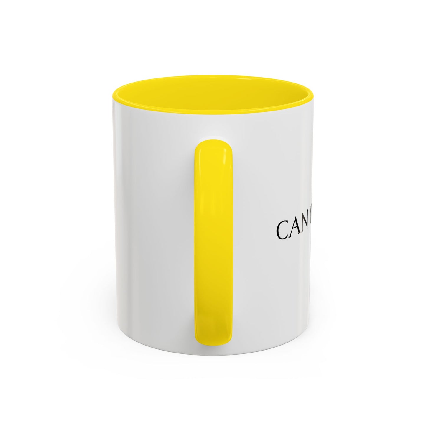 CAN YOU NOT? Accent BiColor Funny Sarcastic Mug