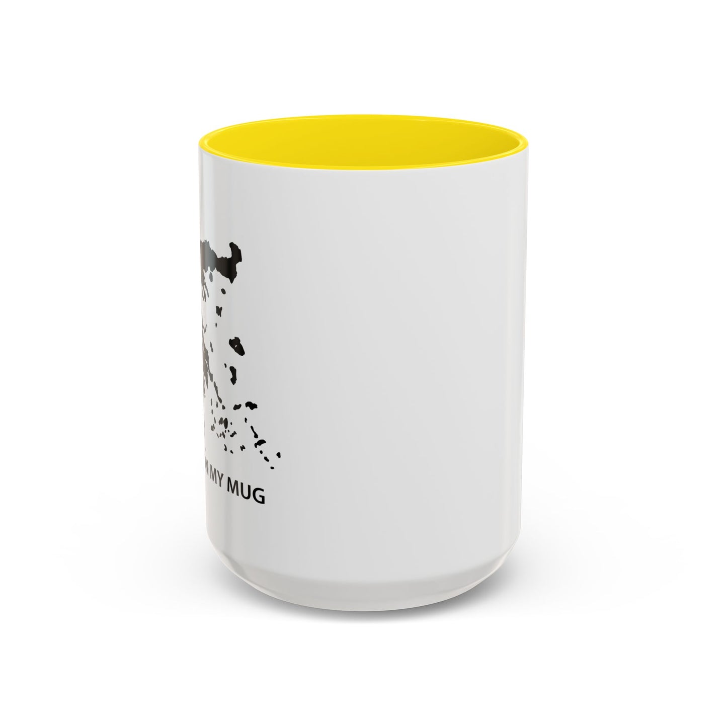 I HAVE GREECE ON MY MUG Accent BiColor Funny Sarcastic Mug