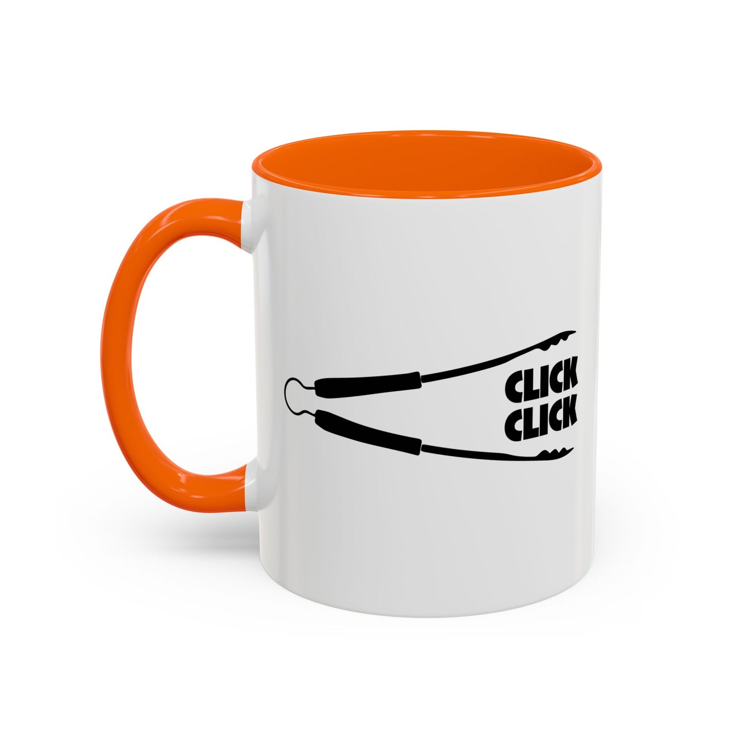 CLICK CLICK Accent BiColor Funny Sarcastic Mug