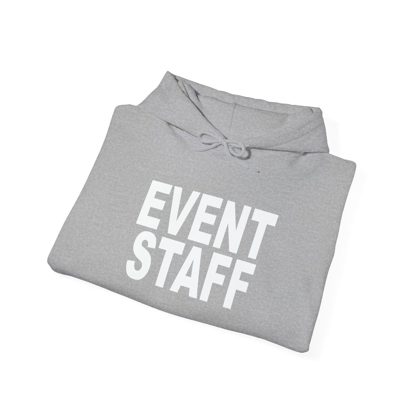 EVENT STAFF - Premium Unisex Funny Sarcastic Black Hoodie Sweatshirt