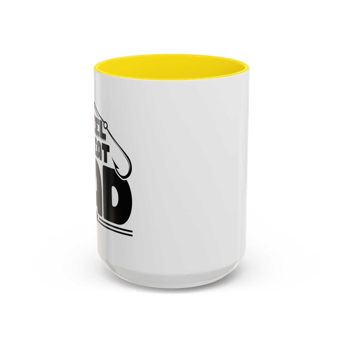 REEL GREAT DAD Accent BiColor Mug