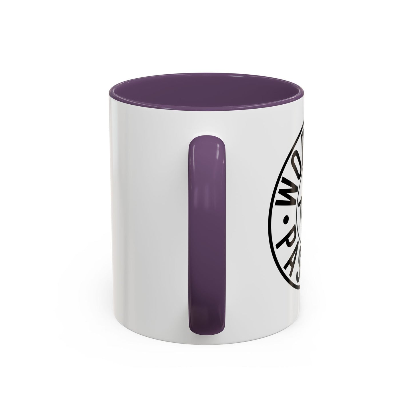 WORKOUT THEN PASSOUT Accent BiColor Funny Sarcastic Mug