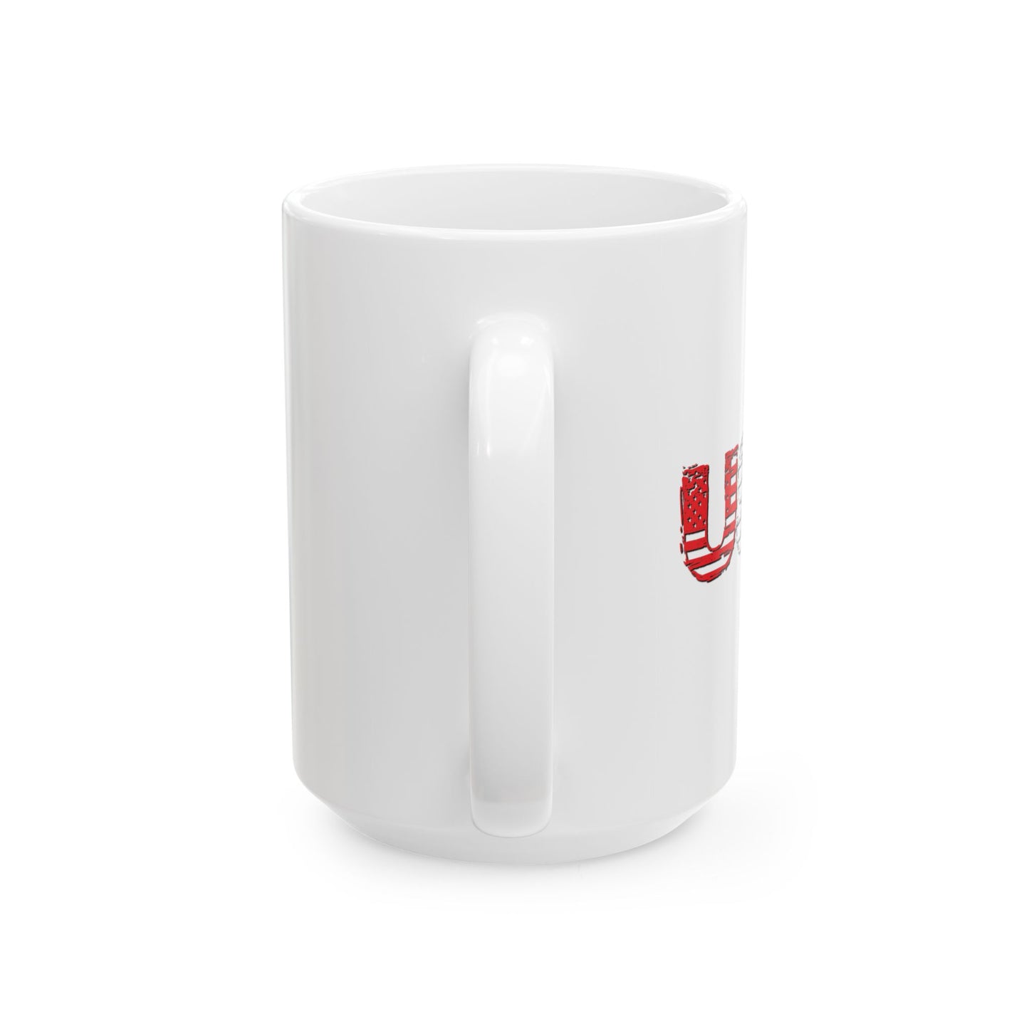 USA WHITE MUG