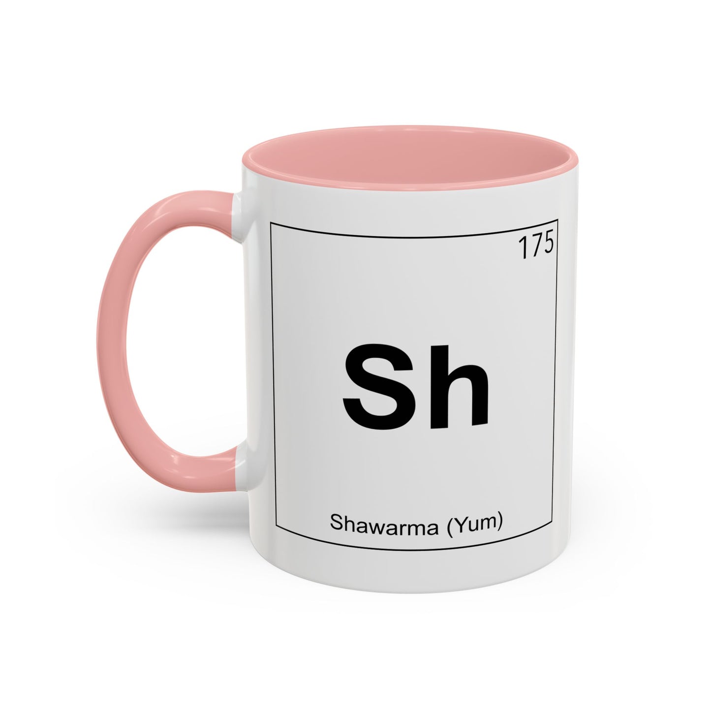 Shawarma YUM Accent BiColor Funny Sarcastic Mug