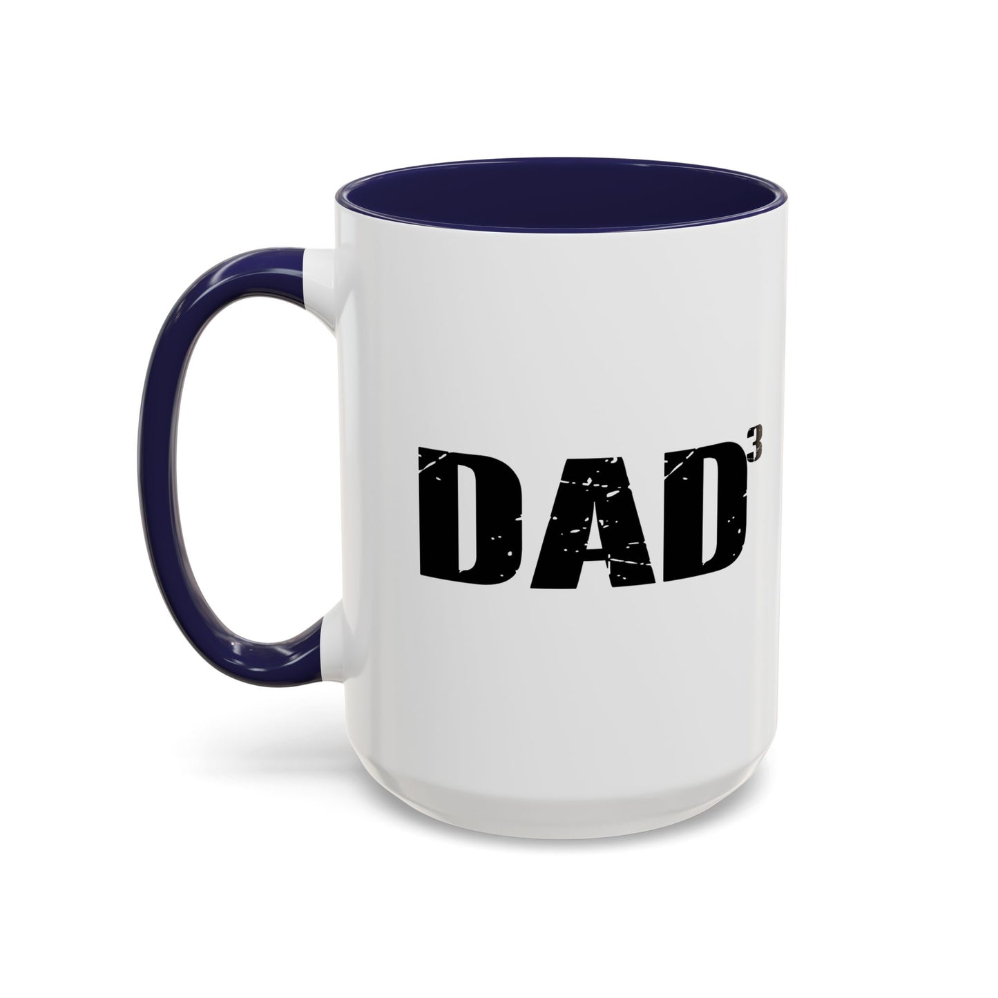 DAD x3 Accent BiColor Mug