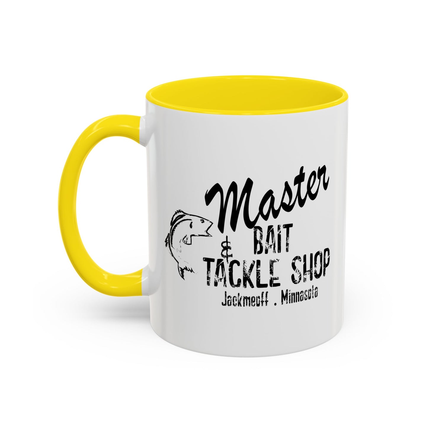 MASTERBAIT Accent BiColor Funny Sarcastic Mug