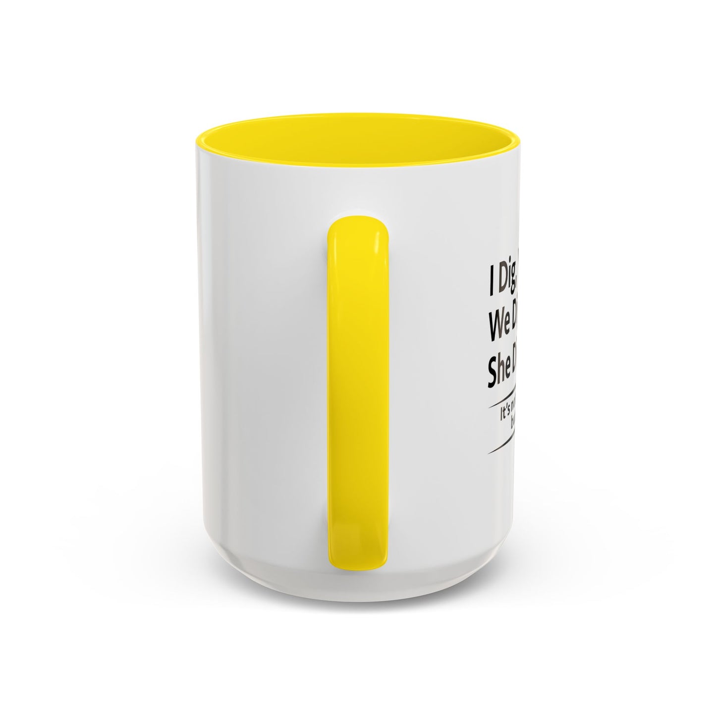 NOT A BEAUTIFUL POEM, BUT ITS VERY DEEP Accent BiColor Funny Sarcastic Mug