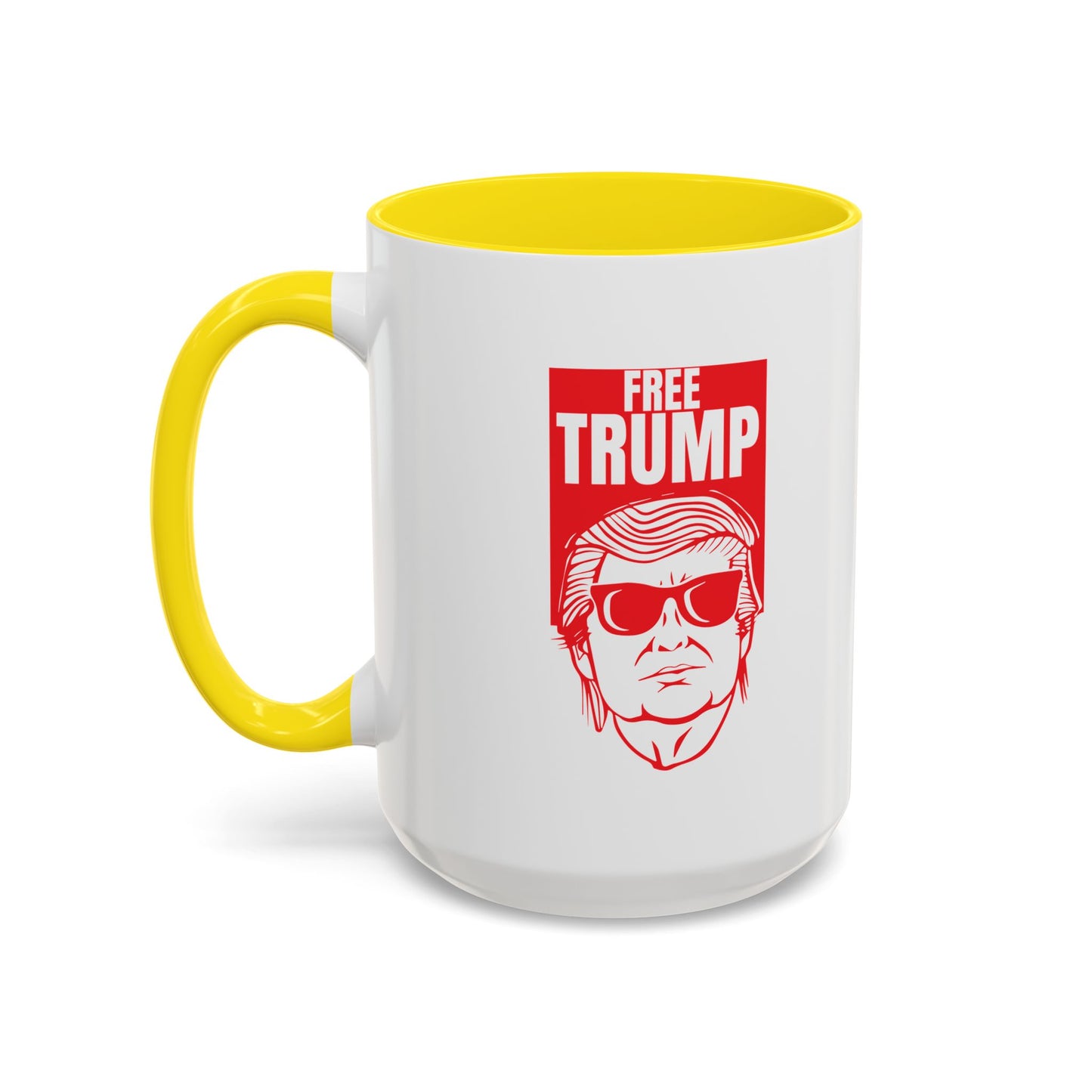 FREE TRUMP Accent BiColor Funny Sarcastic Mug