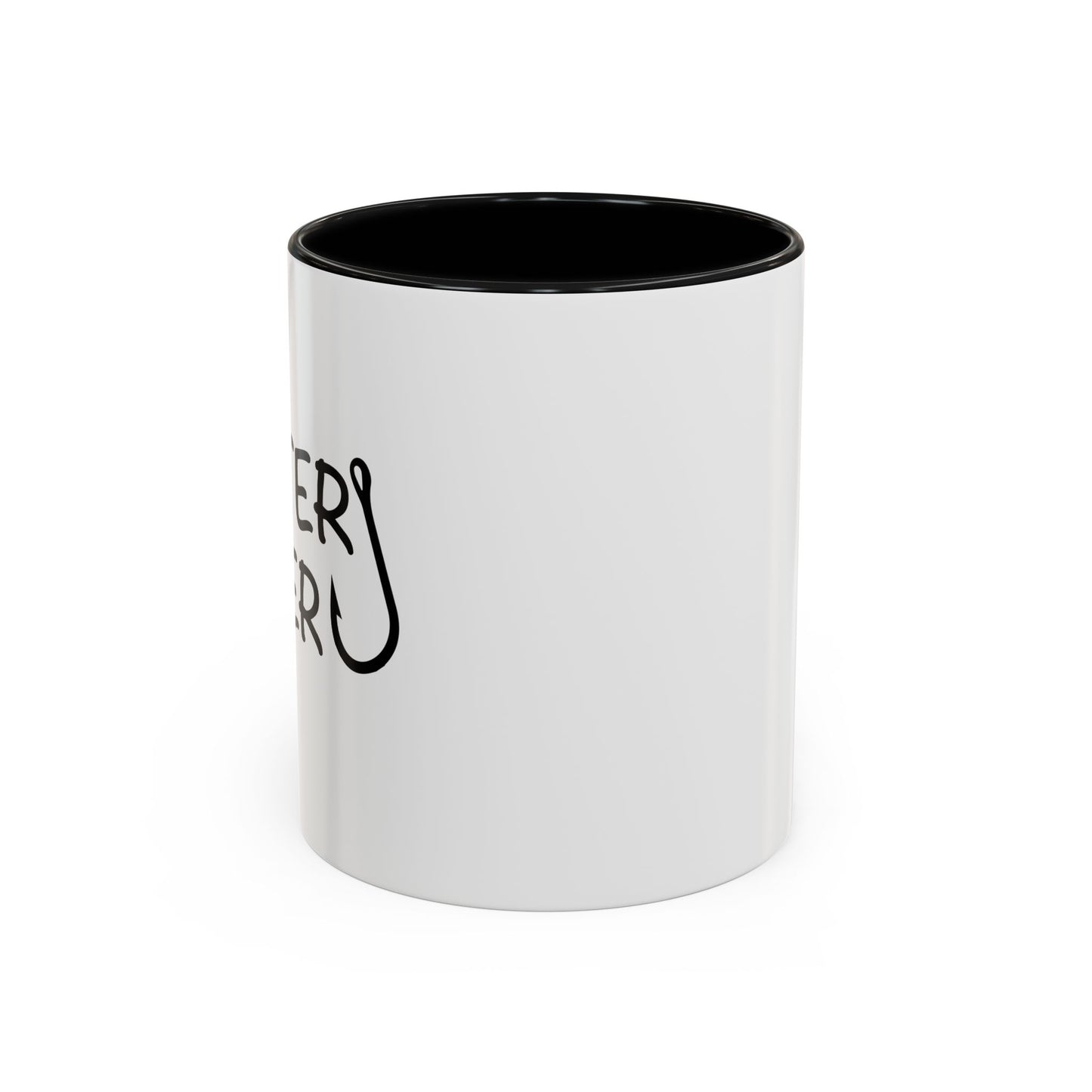 MASTER BAITER Accent BiColor Funny Sarcastic Mug