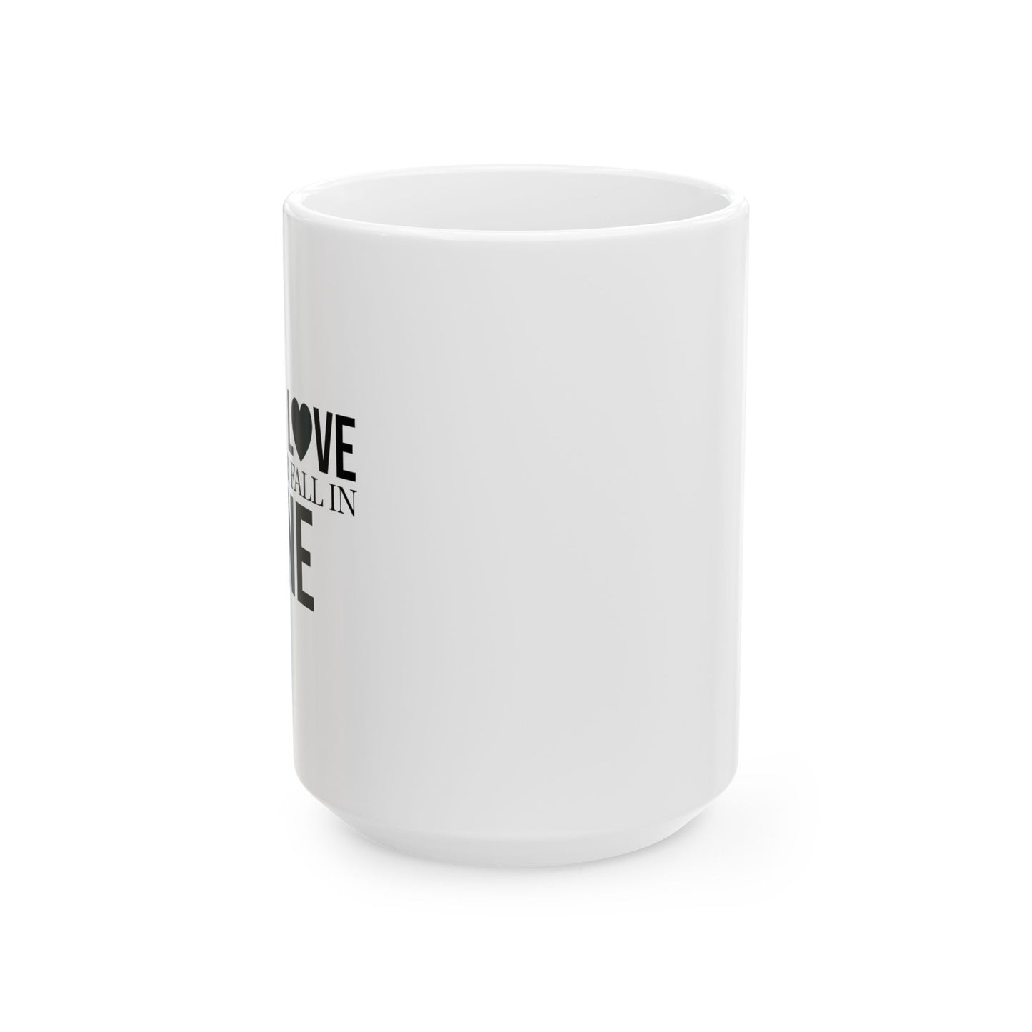 ALL IN WINE FUNNY SARCASTIC WHITE MUG