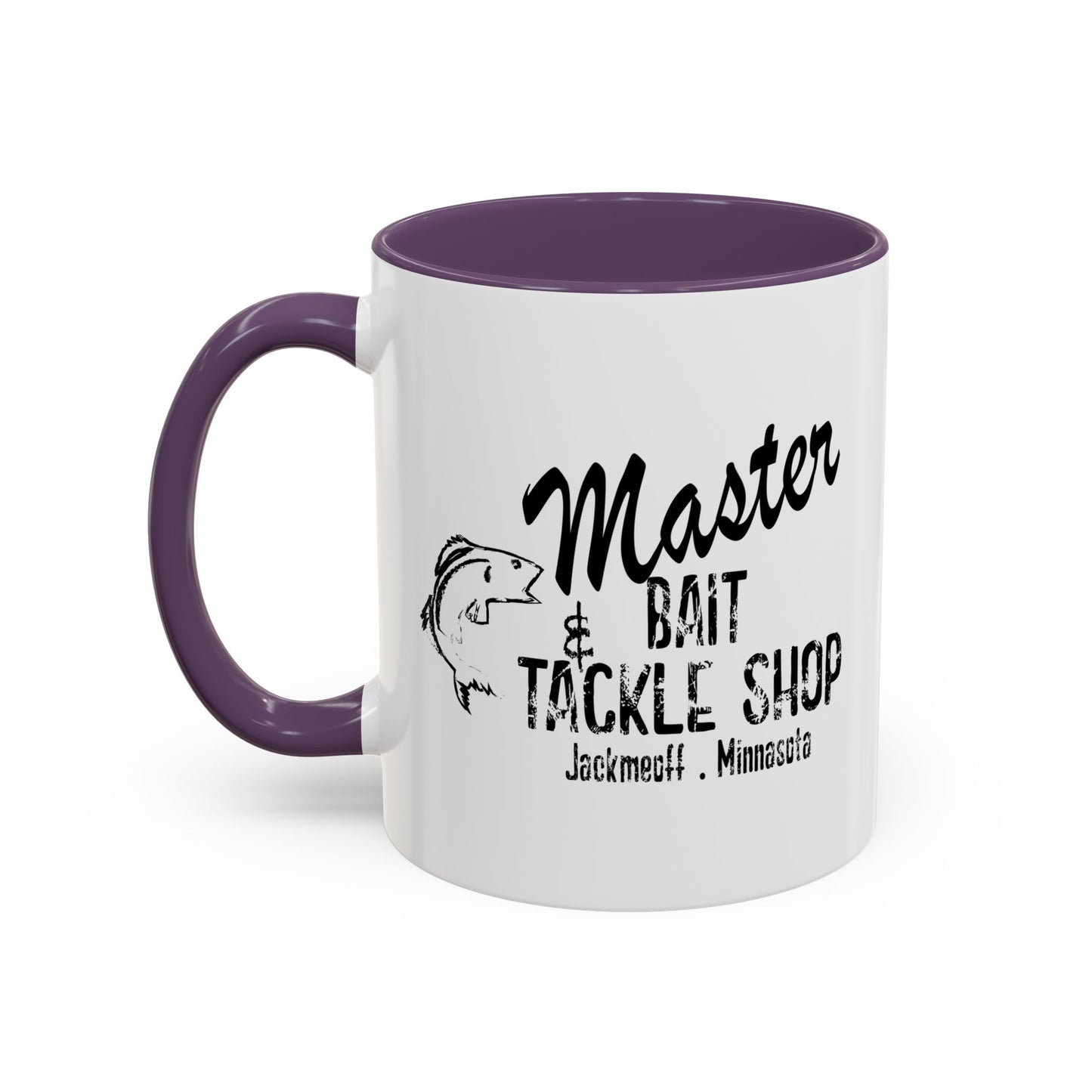 MASTERBAIT Accent BiColor Funny Sarcastic Mug