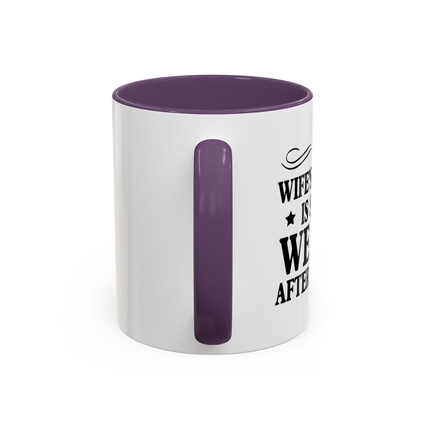 MY WIFES COOKING IS SO BAD Accent BiColor Funny Sarcastic Mug