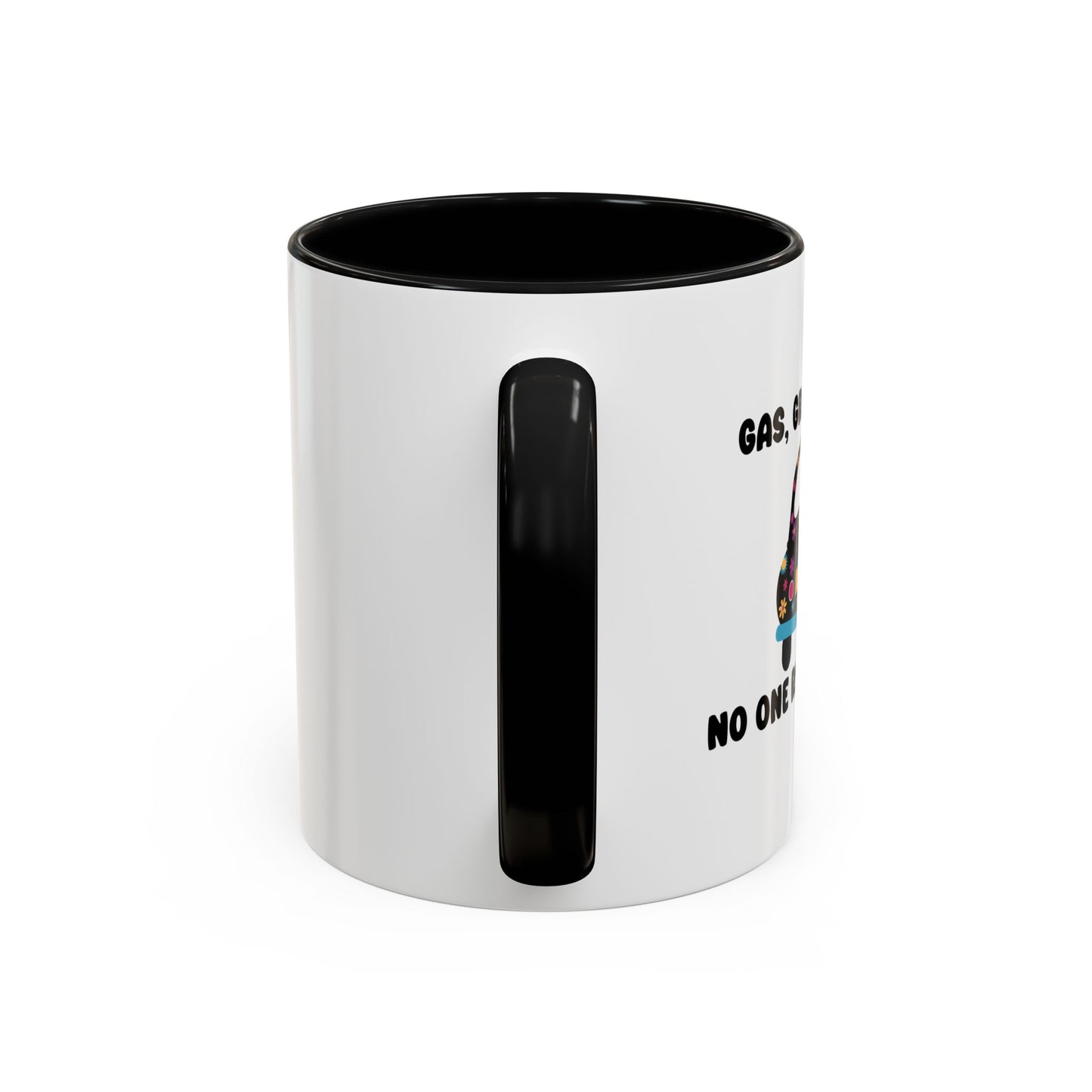 NO ONE RIDES 4 FREE Accent BiColor Funny Sarcastic Mug